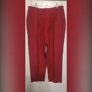 Red Vintage Pants